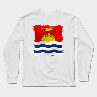 Kiribati Artwork Long Sleeve T-Shirt